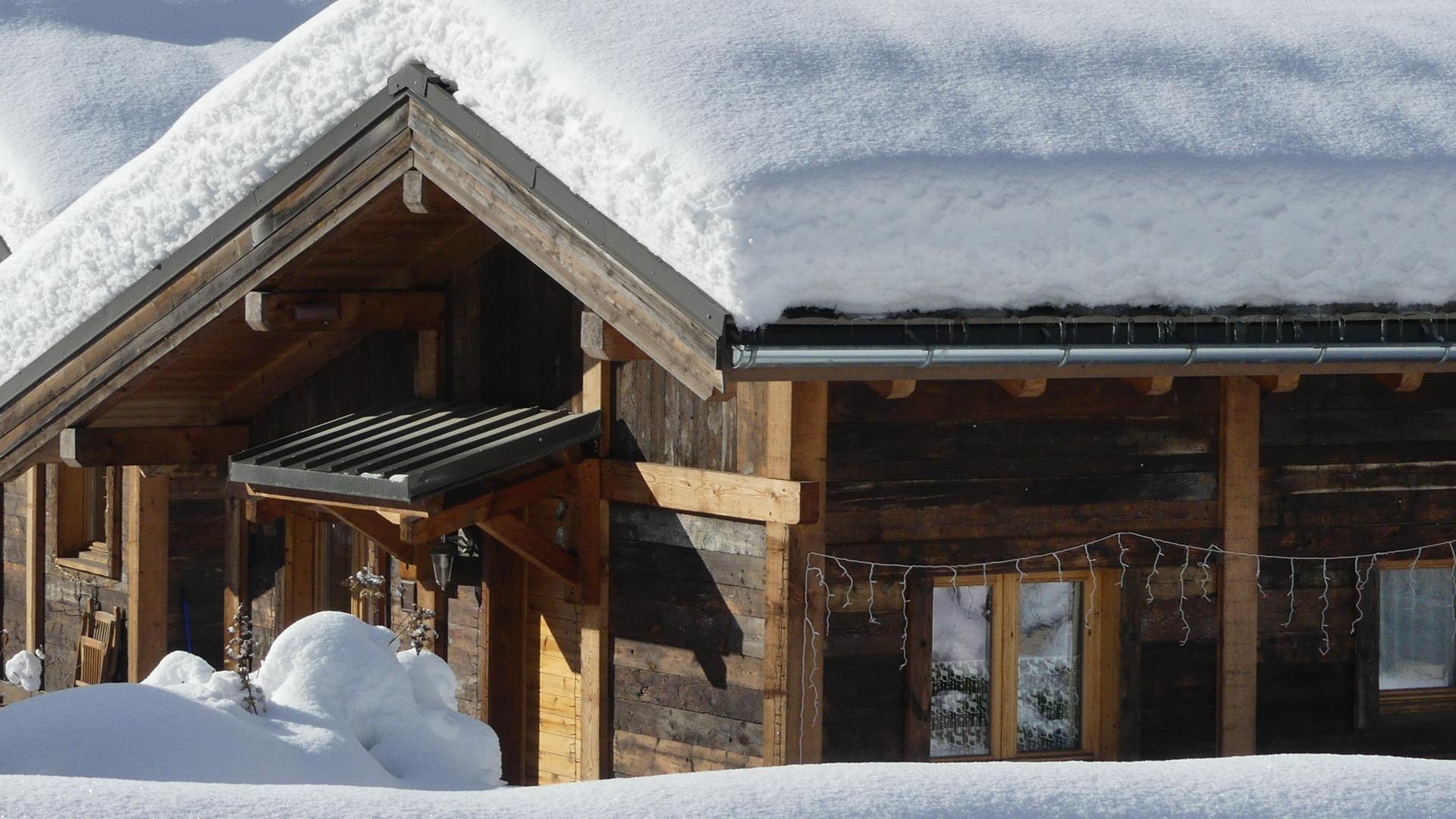 L'extérieur du chalet